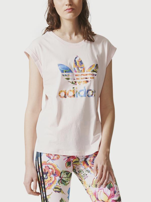 Tričko adidas Originals FLORALITA  TEE Barevná