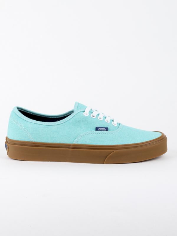 Boty Vans UA AUTHENTIC (WASHED CANV) Modrá