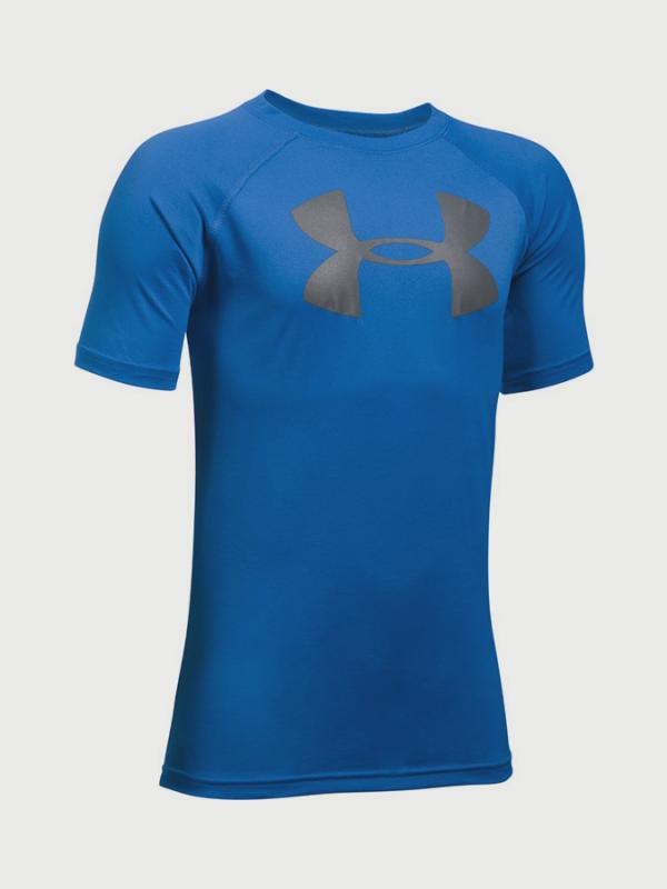 Tričko Under Armour Tech Big Logo SS Modrá