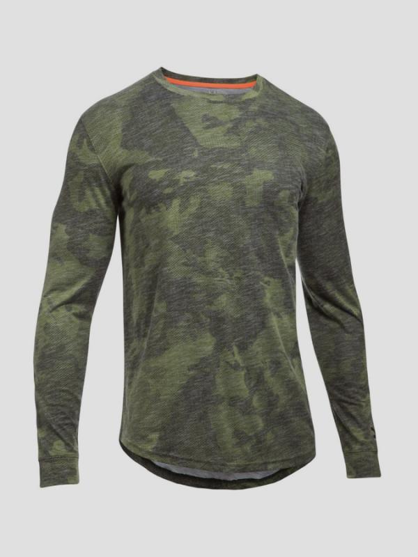 Tričko Under Armour Sportstyle LS Graphic Tee Zelená