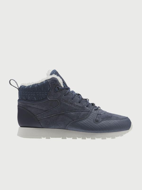 Boty Reebok Classic CL LTHR ARCTIC BOOT Modrá