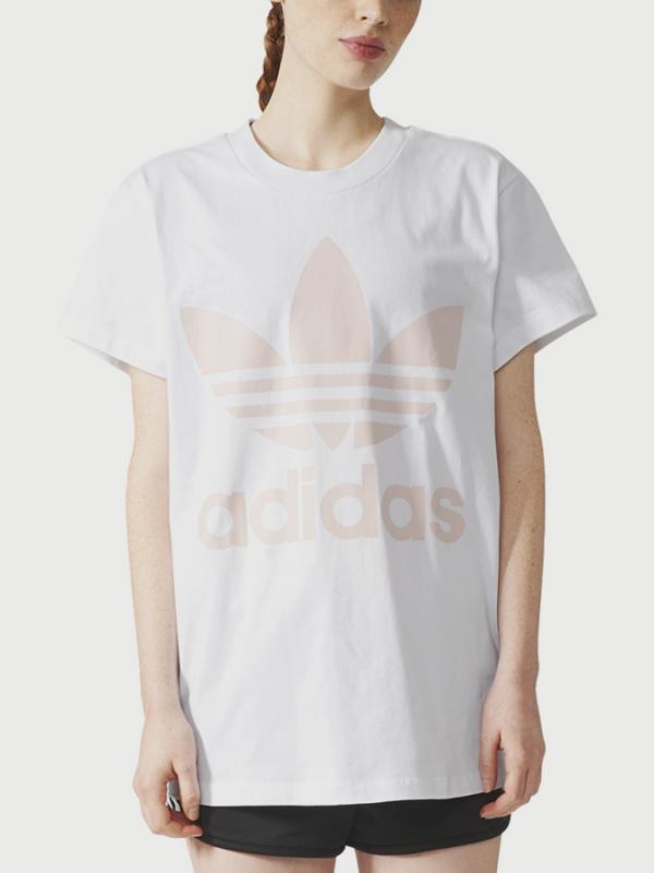 Tričko adidas Originals BIG TREFOIL TEE Bílá