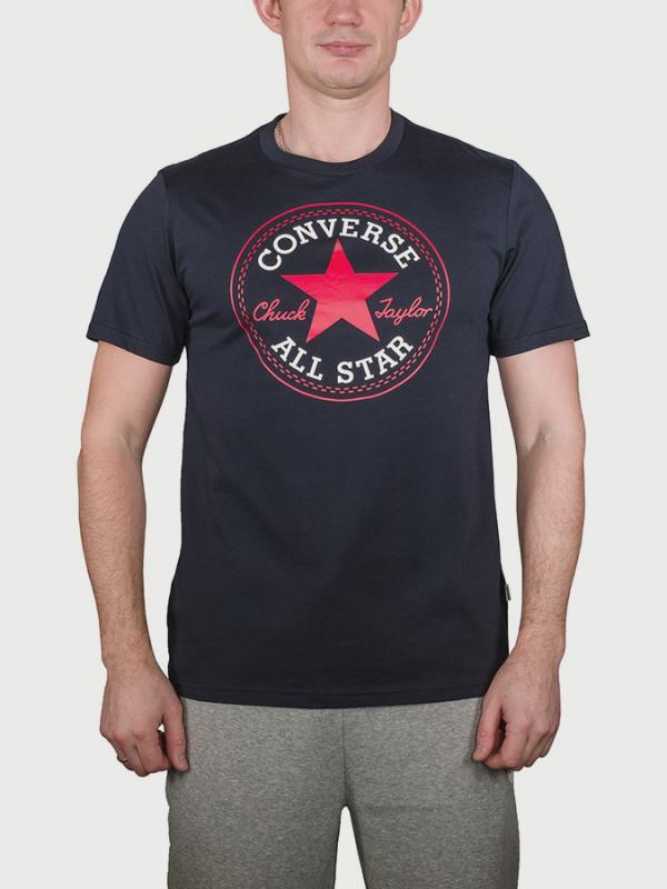 Tričko Converse Core Chuck Patch Tee Modrá