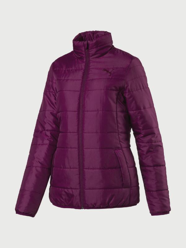 Bunda Puma Essentials Padded Jacket W Dark Purple Fialová