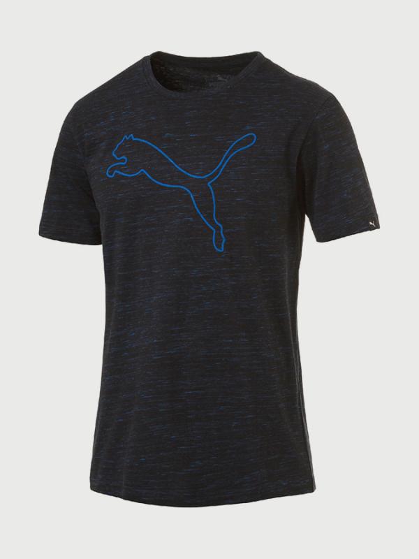 Tričko Puma Brand Cat Logo Tee Černá