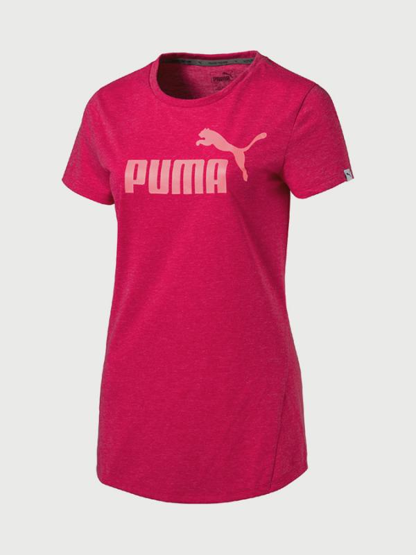 Tričko Puma ESS No.1 Tee Heather W Barevná