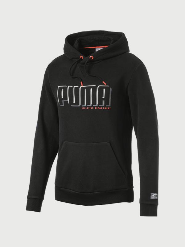 Mikina Puma STYLE Athletics Hoody FL Černá