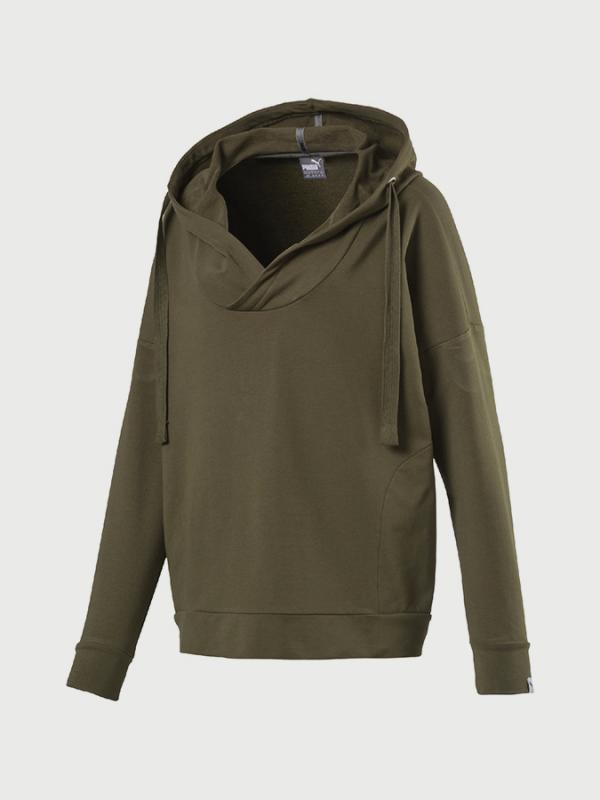 Mikina Puma FUSION Hoody Oranžová