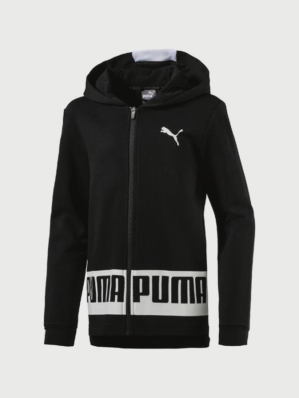 Mikina Puma Rebel FZ Hoody Černá