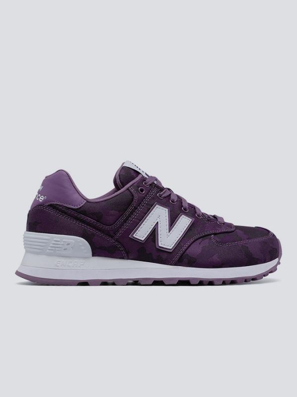 Boty New Balance WL574MWA Fialová