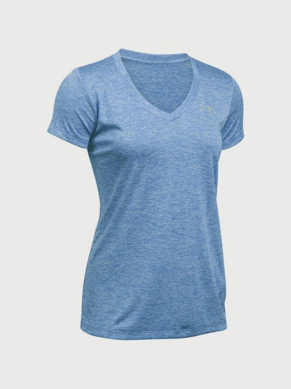 Tričko Under Armour Tech SSV - Twist Modrá