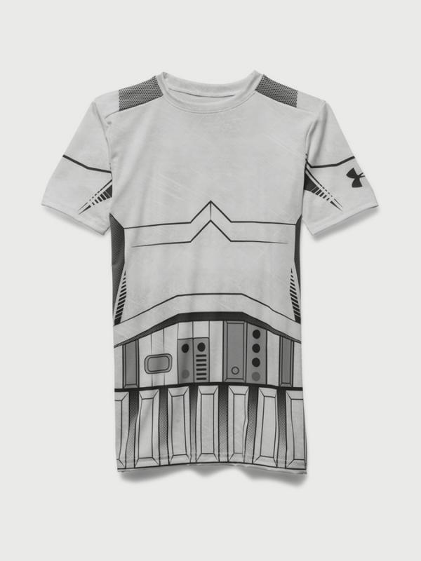 Tričko Under Armour Storm Trooper HG SS Bílá