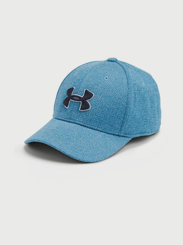 Kšiltovka Under Armour Boy's Heathered Blitzing Cap Modrá