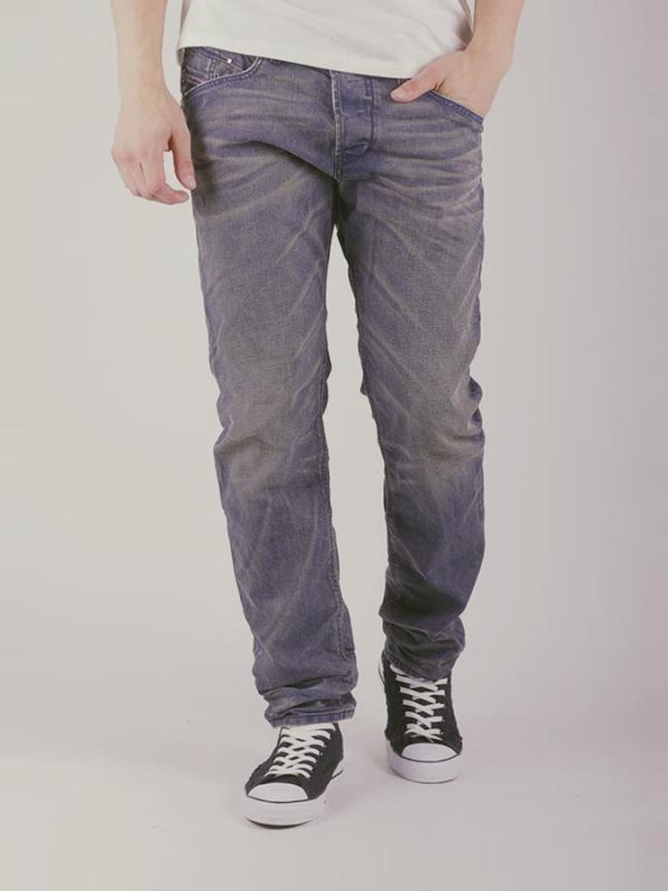 Džíny Diesel BELTHER L.32 PANTALONI Modrá