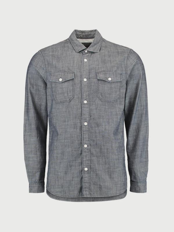 Košile O´Neill LM Jacks Chambray Shirt Šedá