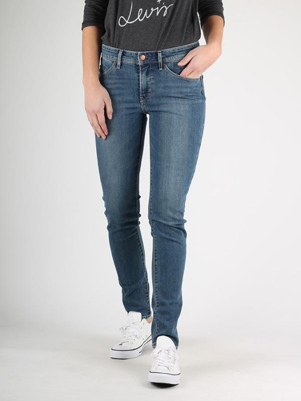 Džíny LEVI'S REVEL DC SKINNY Modrá