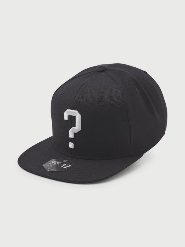 Kšiltovka State of WOW Question Mark Snapback Cap Černá
