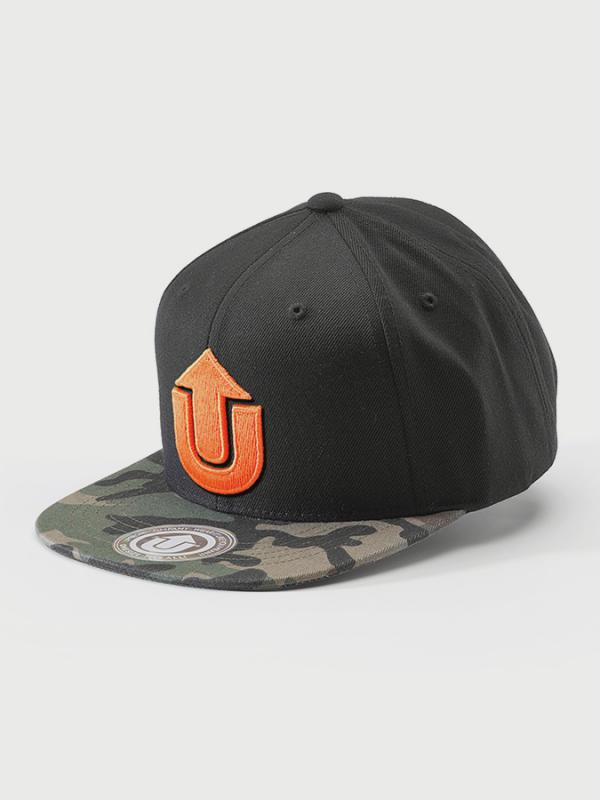 Kšiltovka Upfront Logo Snapback Fv Cap Černá