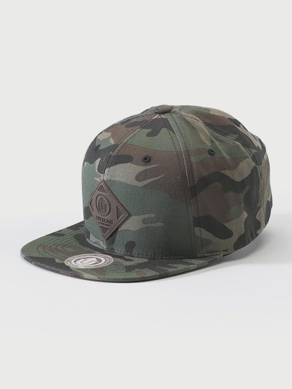 Kšiltovka Upfront Off Spring Snapback Fv Cap Hnědá