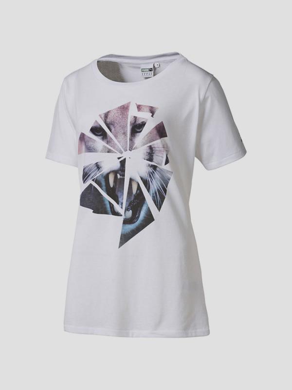 Tričko Puma Graphic Tee Bílá