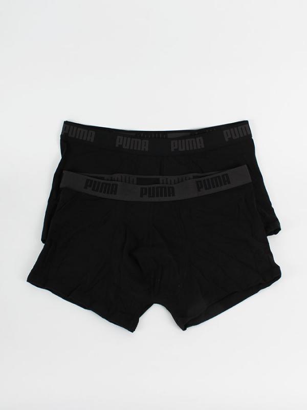 Boxerky Puma Basic Shortboxer 2 Pack black Černá