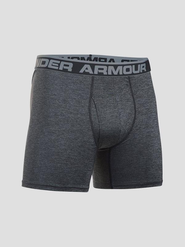 Boxerky Under Armour Original 6'' BoxerJock Twist Šedá