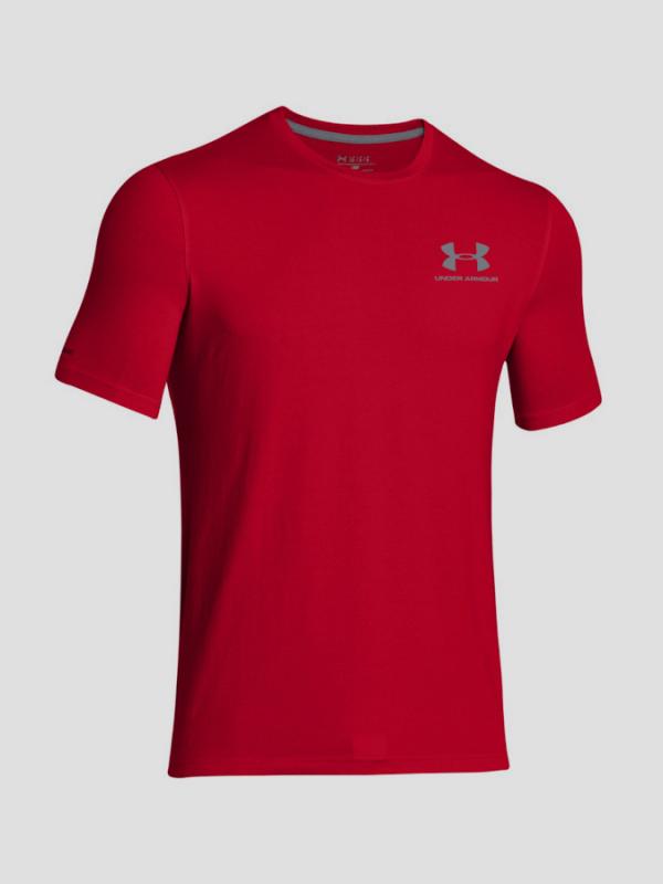 Tričko Under Armour CC Left Chest Lockup Červená