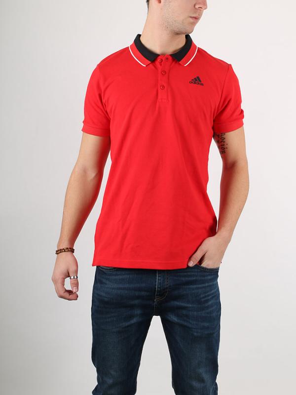 Tričko adidas Performance ESS POLO Červená