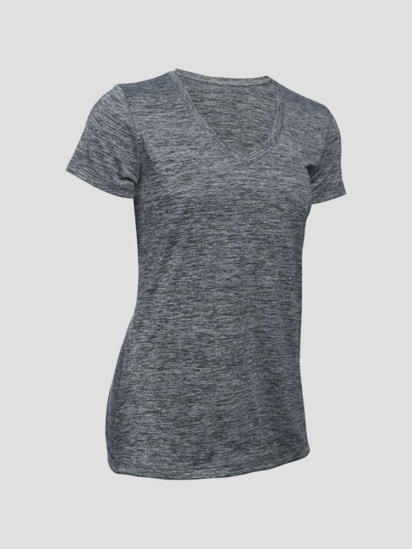 Tričko Under Armour Heatgear Tech SSV - Twist Šedá