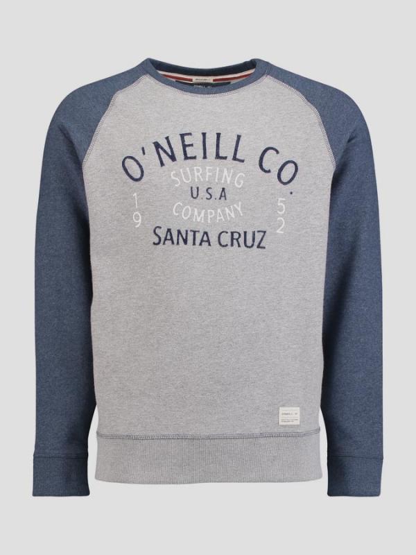 Mikina O´Neill LM PCH SANTA CREW SWEATSHIRT Šedá