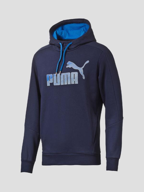Mikina Puma Hero Hoody FL Peacoat Modrá