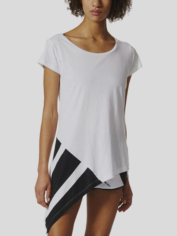 Tričko adidas Originals EQT BLOCK TEE Bílá