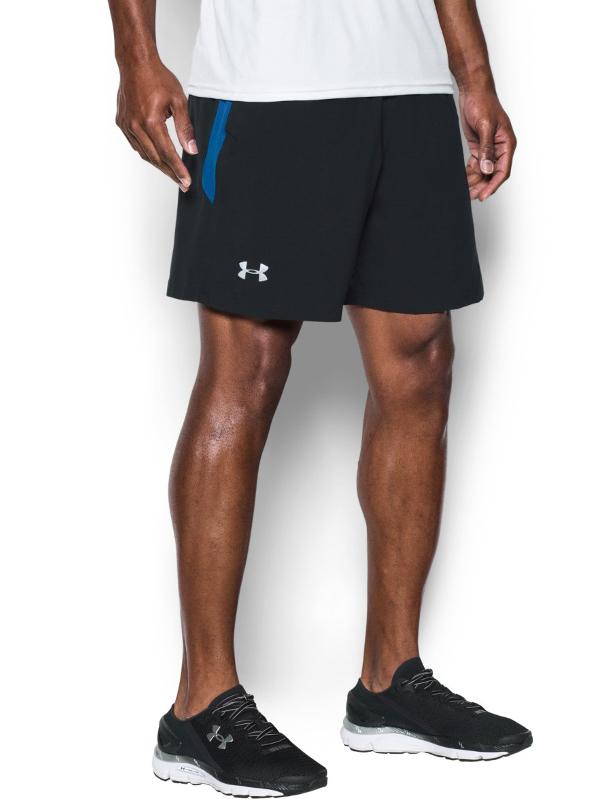 Kraťasy Under Armour Launch SW 7'' Short Černá