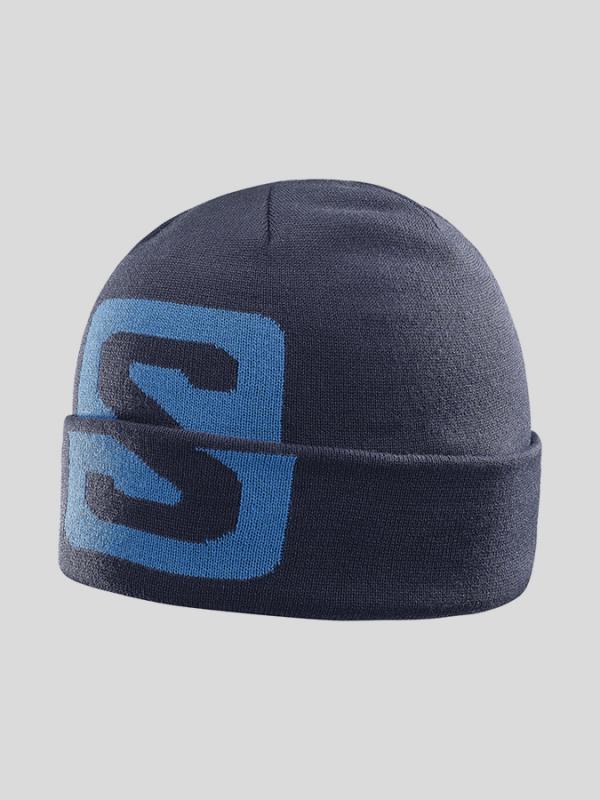 Čepice Salomon BIG FOURAX BEANIE Modrá