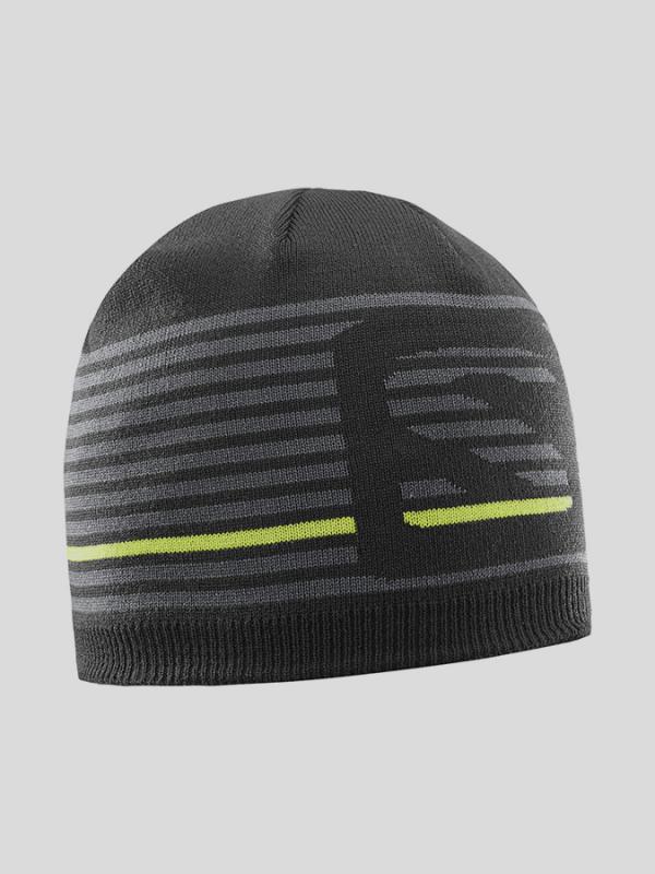 Čepice Salomon FLATSPIN SHORT BEANIE Černá