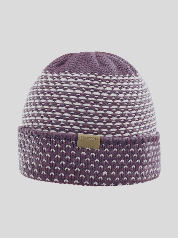 Čepice Salomon LAURA BEANIE Fialová