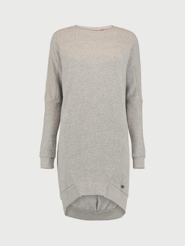 Šaty O´Neill LW Ridgewood Sweatshirt Dress Šedá