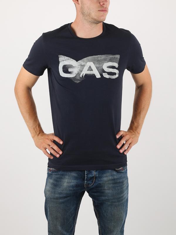 Tričko GAS Scuba S Logo Sp Modrá