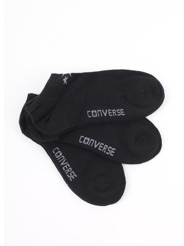 Ponožky Converse Skarpety Women 3-pack Černá