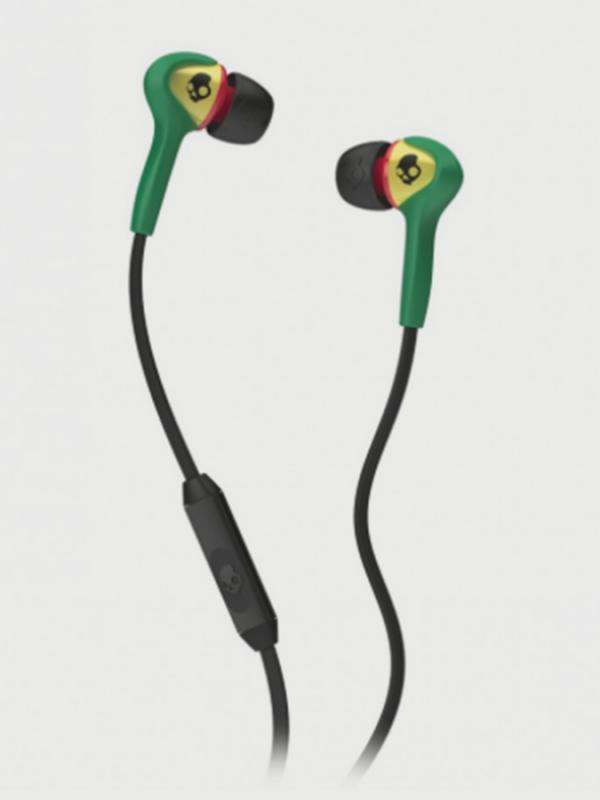Sluchátka Skullcandy Sc Smokin Buds Rasta W/Mic Ass Barevná
