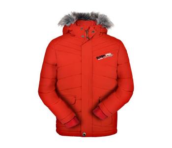 ALPINE PRO ICYBO ORANŽOVÁ / ČERVENÁ Dětská Bunda 128-134