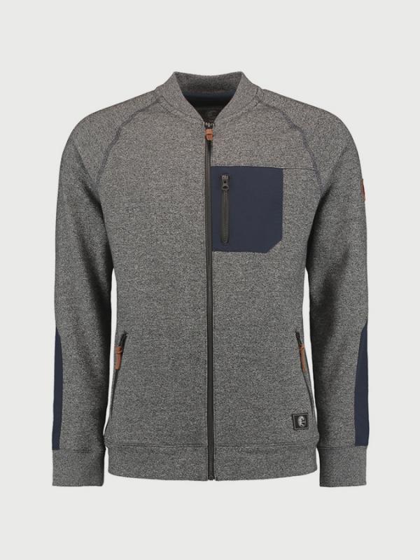 Mikina O´Neill LM Crew Cardigan Sweat Šedá