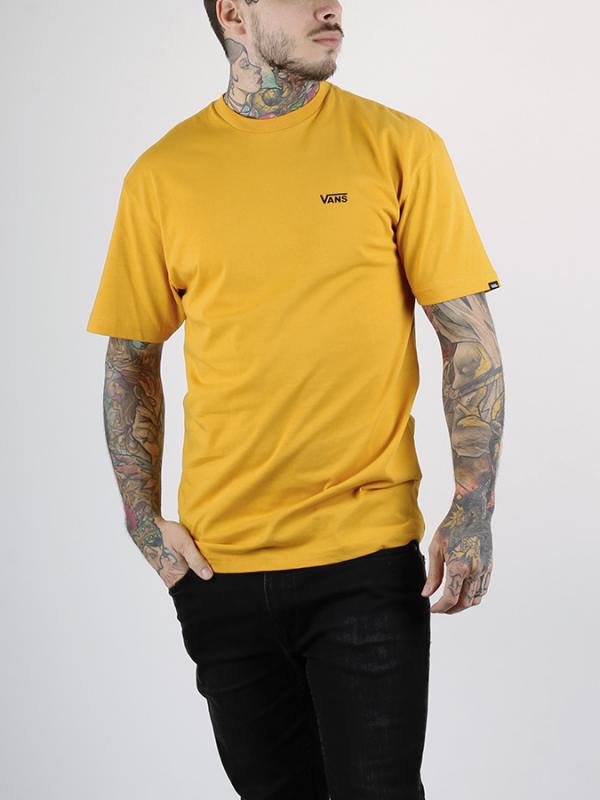 Tričko Vans EU M LEFT LOGO CHEST Mineral Yell Žlutá
