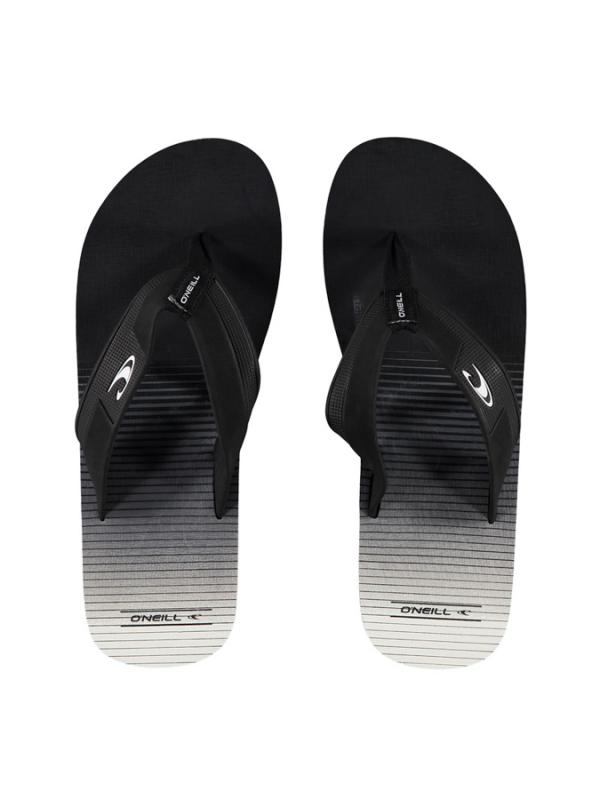 Žabky O´Neill FM IMPRINT SANTA CRUZ FLIP FL Černá