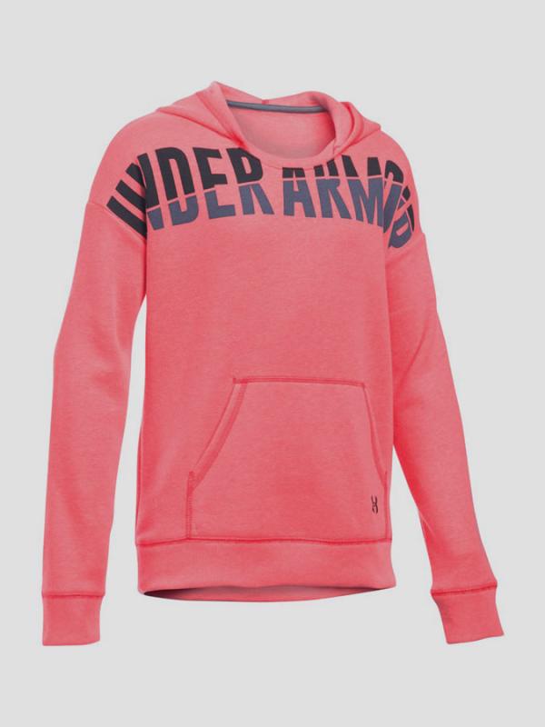 Mikina Under Armour Coldgear Favorite Fleece Hoody Růžová