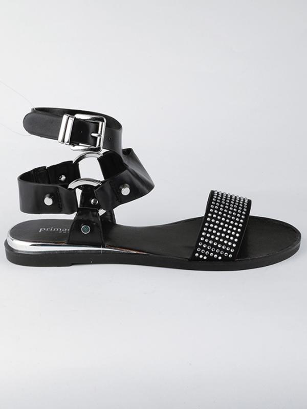 Sandály Primadonna CALZATURA SANDALO ECO-PELLE NERO Černá