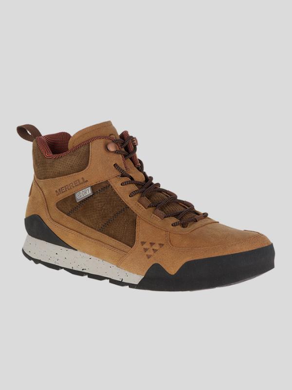 Boty Merrell BURNT ROCK MID WTPF Hnědá