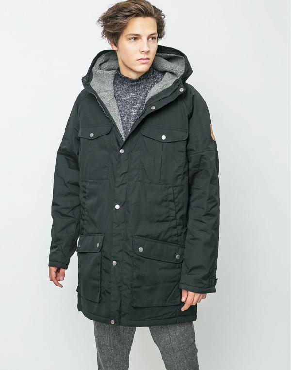 Parka Fjällräven Greenland 550/020 Black/Grey