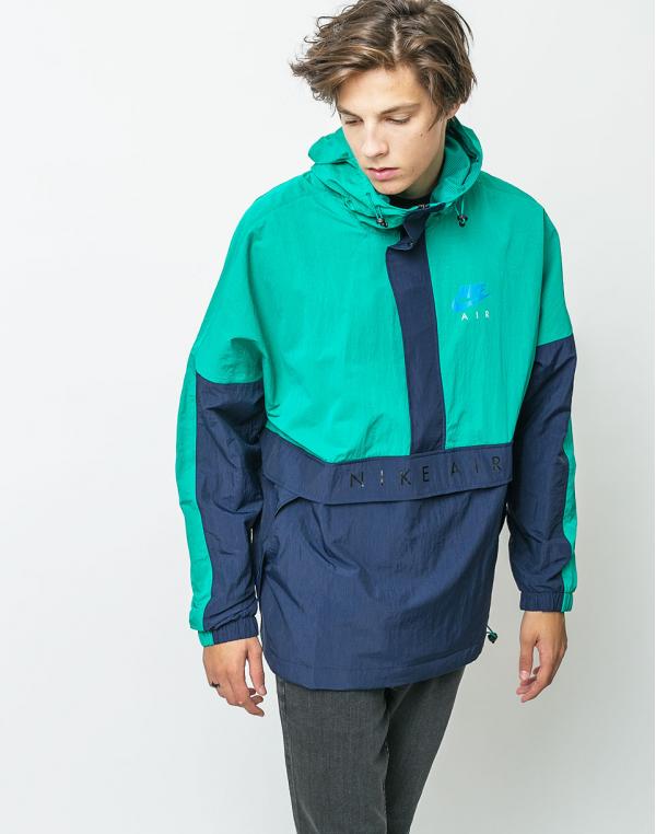 Bunda Nike Hooded Air Jacket Neptune Green/Obsidian/Black