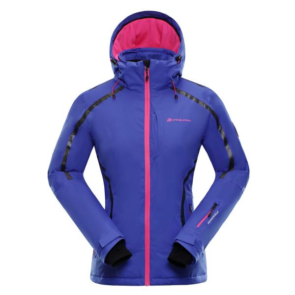 ALPINE PRO MIKAERA MODRÁ / TYRKYSOVĚ MODRÁ Dámská Bunda XL